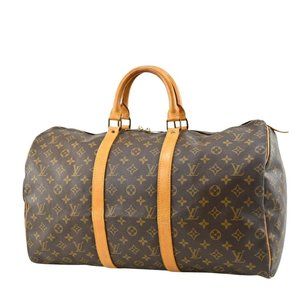 Auth Louis Vuitton Keepall 50 Travel #35997L34B